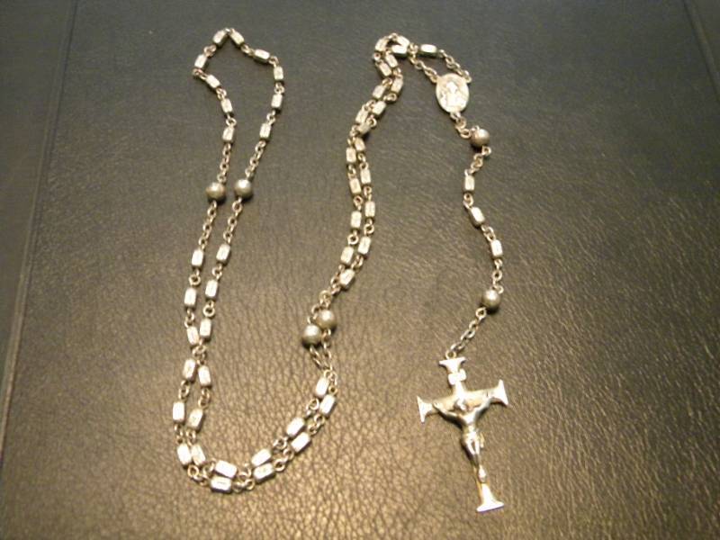 lot 31 image: Sterling Silver Rosary