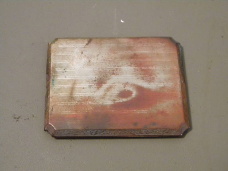lot 75 image: Antique EAM Cigarette or Card Case