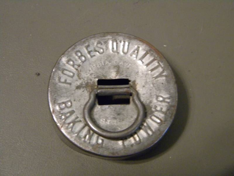 lot 76 image: Forbes Quality Baking Powder Collectible