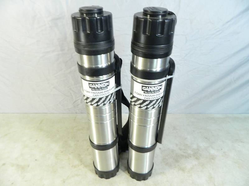 2- New 3 Can Stainless Steel Insulated Coolers