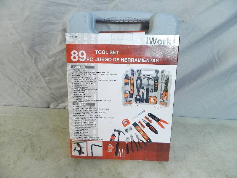 New 89 Piece Tool Set