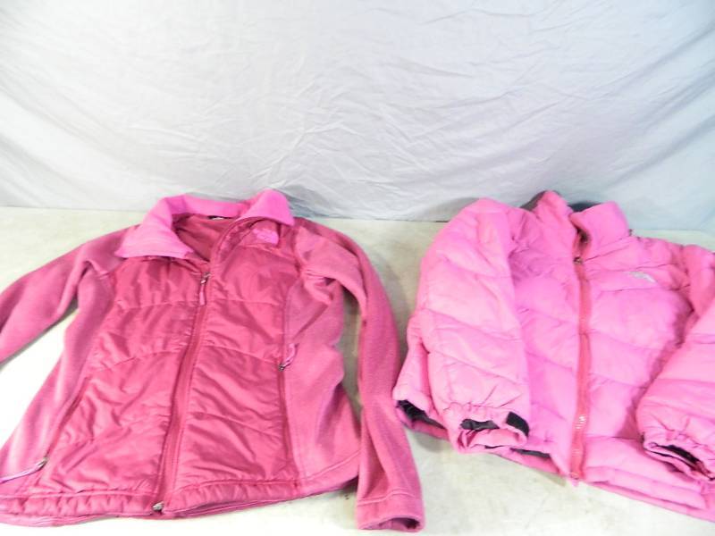2 Womens North Face Jackets