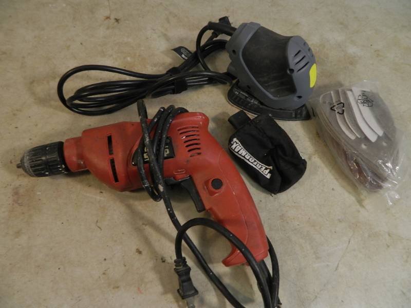 Sander, Drill