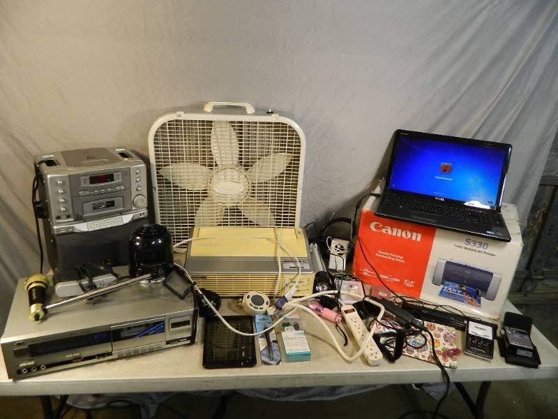 Dell Laptop and Assorted Electronics