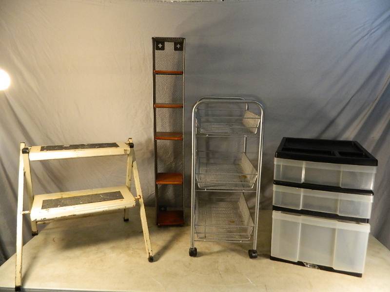 Stool, Shelf, and More