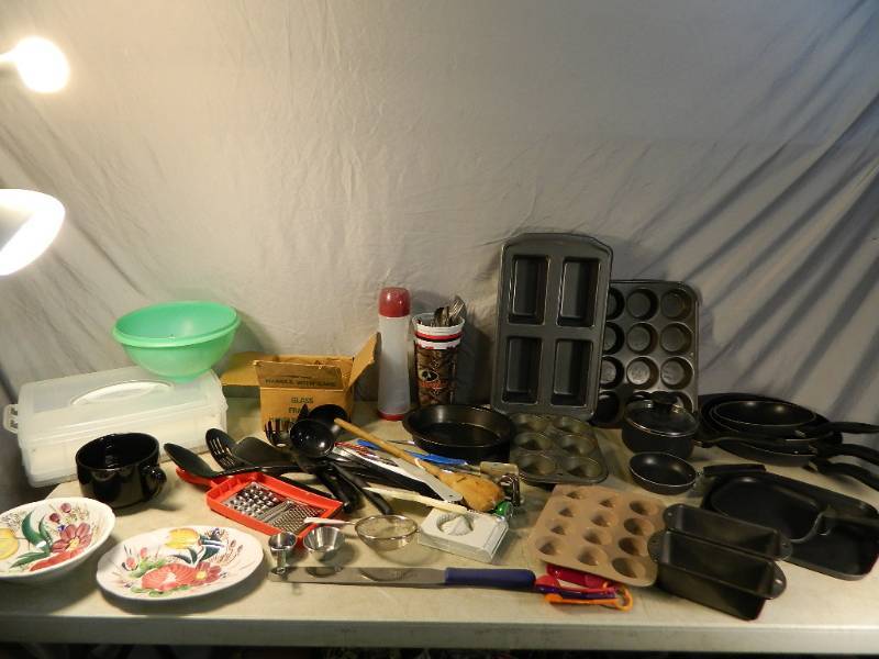 Pans and Kitchen Items