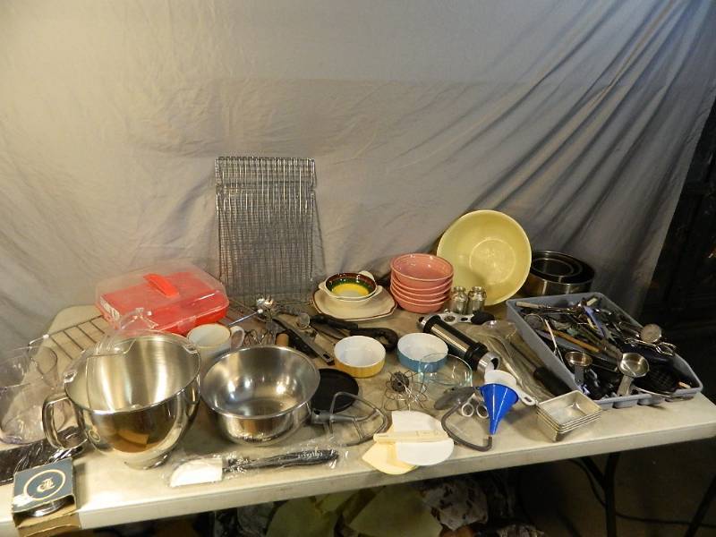 Assorted Kitchen and Cooking Items