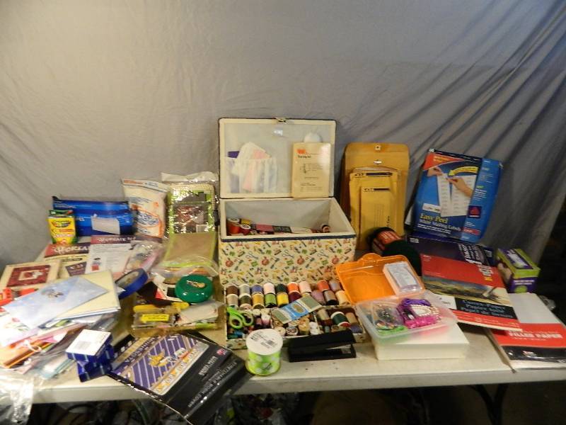 Sewing, Crafts, Stationary, Etc