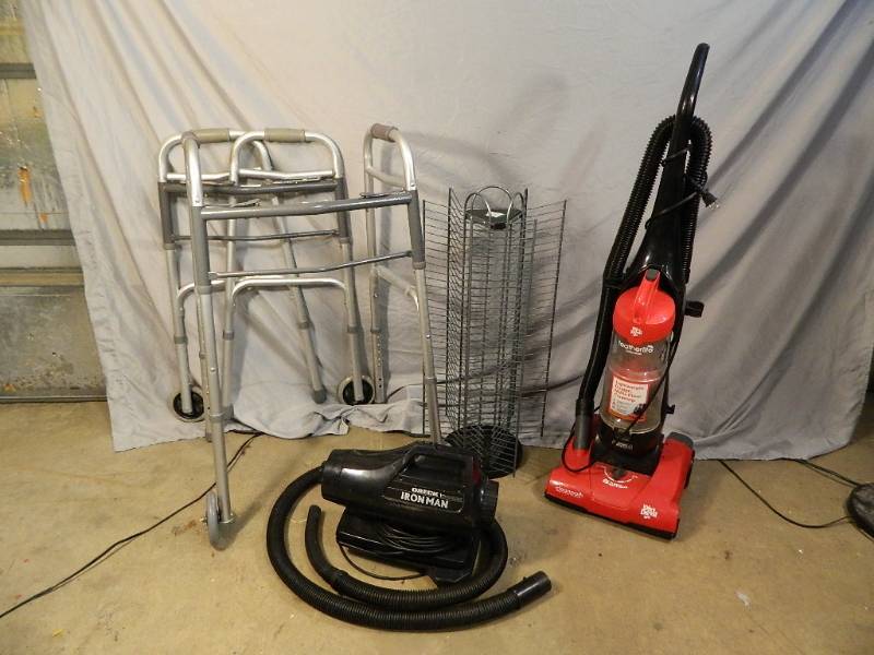 Walkers, Vacuums, Media Rack