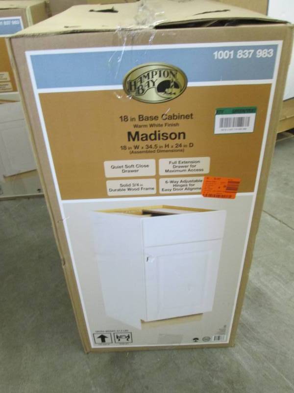 lot 28 image: Hampton Bay 18 in Madison Assembled...