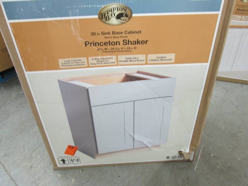 lot 36 image: Hampton Bay 30 in Princeton Shaker ...