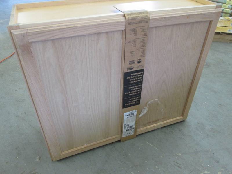 lot 52 image: 36x30x12 Wall Cabinet...