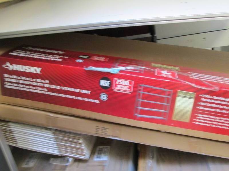 lot 65 image: Husky 90 in. H x 90 in. W x 24 in. ...