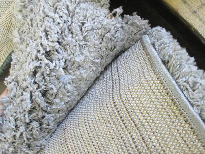 lot 80 image: Ottomansen Contemporary Solid Grey ...