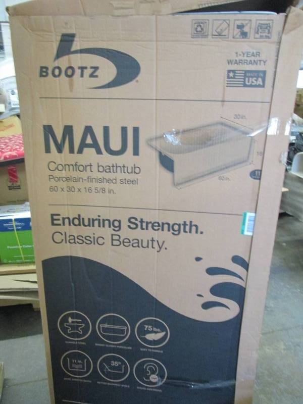lot 81 image: Bootz Industries Maui 60 in. Left D...