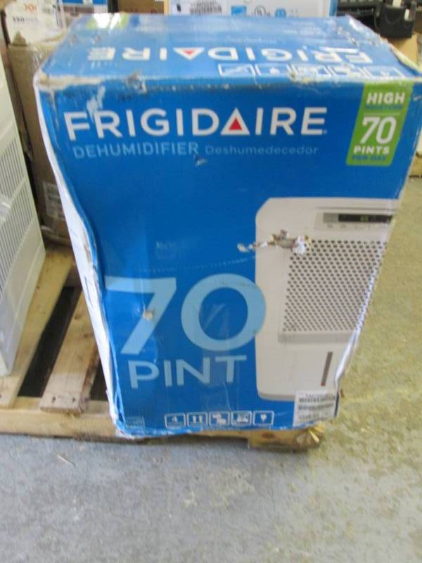 lot 90 image: Frigidaire 70 Pt. Dehumidifier open...
