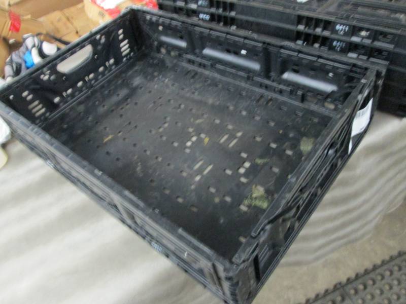 lot 96 image: Lot of 6 Stackable, Foldable HD Pla...