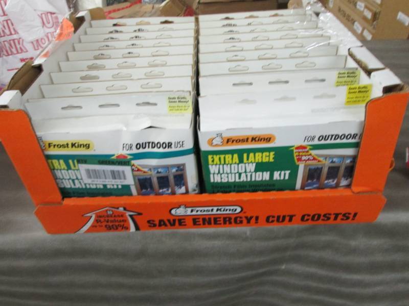 lot 146 image: Lot of 20 Frost King EO 62 in. x 2...