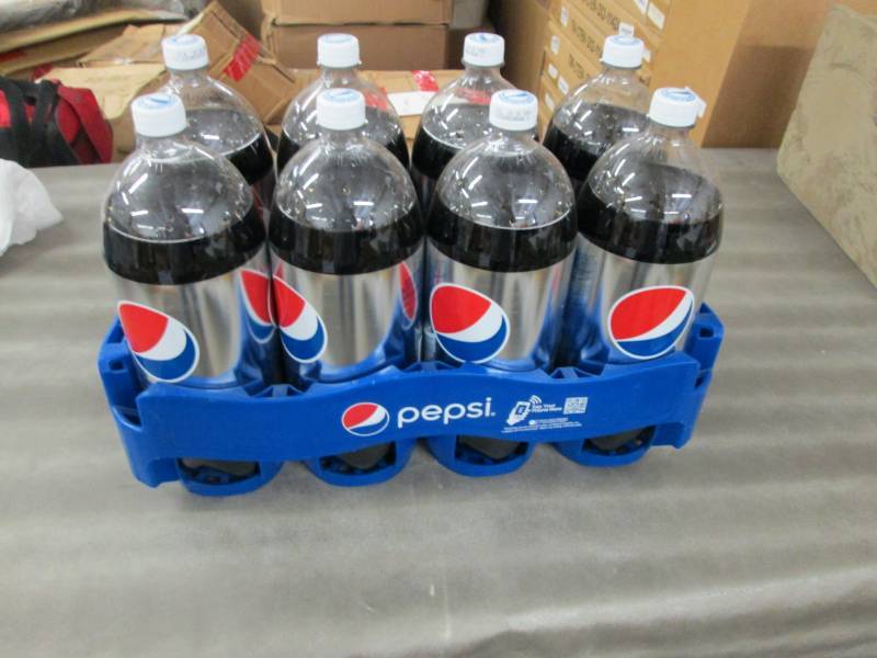 lot 191 image: Case of 8- 2L Bottles of Diet Pepsi...