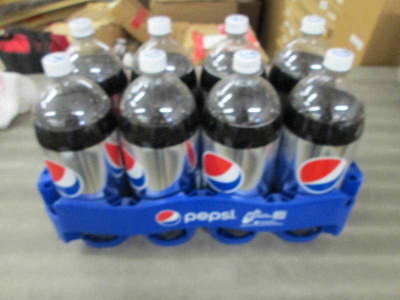 lot 193 image: Case of 8- 2L Bottles of Diet Pepsi...