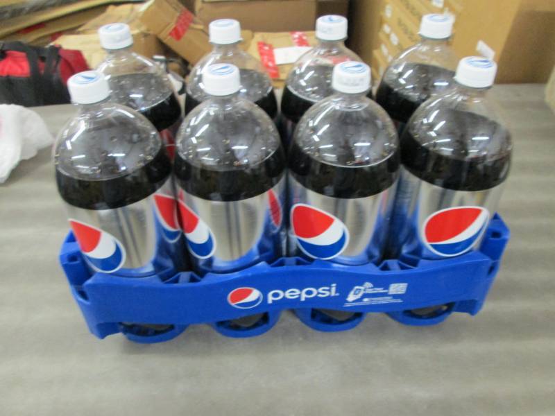 lot 197 image: Case of 8- 2L Bottles of Diet Pepsi...