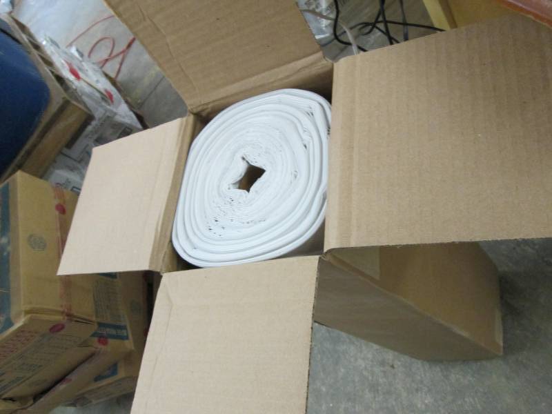 lot 200 image: Husky 20 ft. x 100 ft. Clear Plasti...