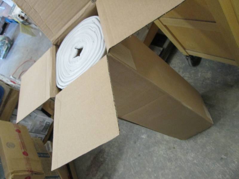 lot 204 image: Husky 20 ft. x 100 ft. Clear Plasti...