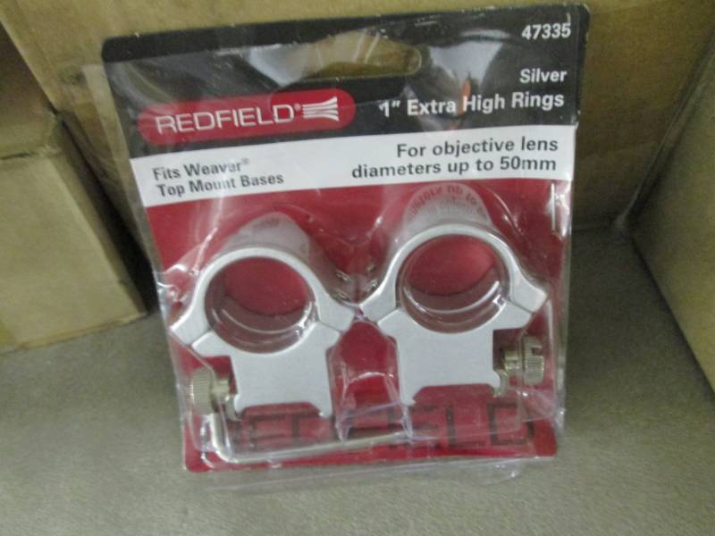 lot 221 image: Lot of 60 Redfield 1 inch X-High Ri...