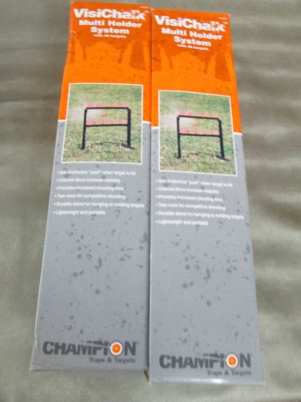 lot 236 image: Lot of 2 Champion VisiChalk Multi T...