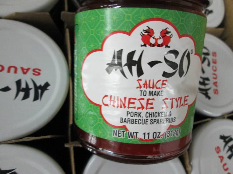 lot 253 image: Case of 12- 11 oz jars Ah So Sparer...