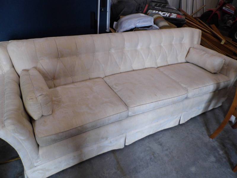 lot 11 image: Lowback Formal Sofa