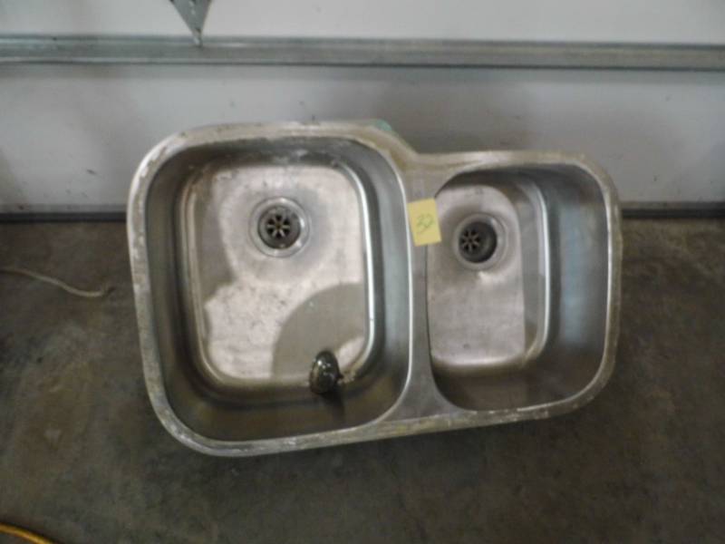 lot 32 image: Stainless Steel Sink