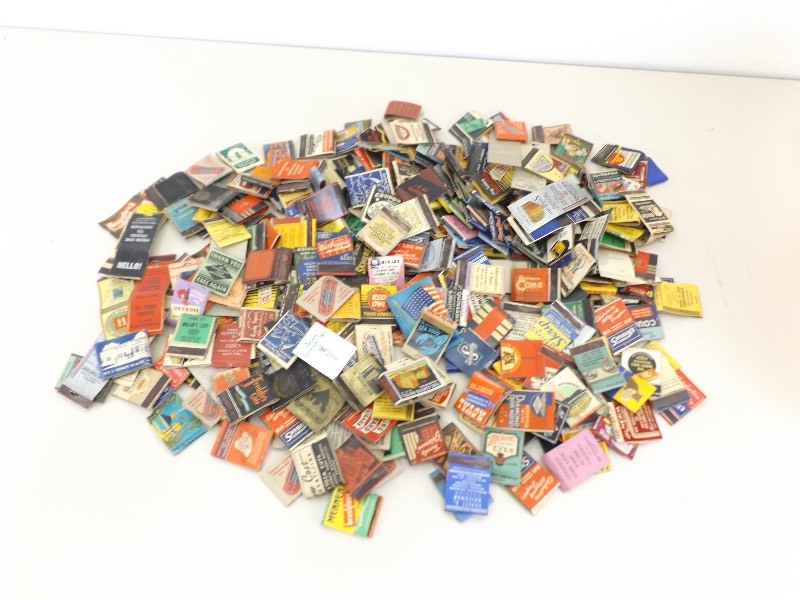 Large Lot of 1930s and 1940s Matchbooks
