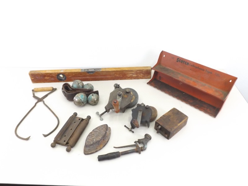 Large Lot of Antique Tools, Primitives, etc.