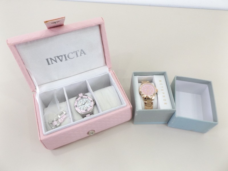 Invicta and Metaphor Watches