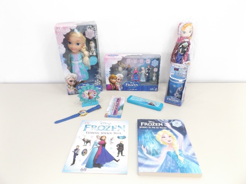 Lot of NEW Disney Frozen Dolls, and Collectibles