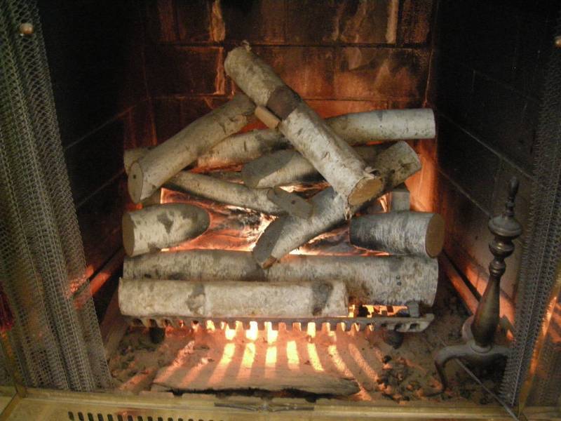 lot 24 image: Electric Fireplace Log Insert