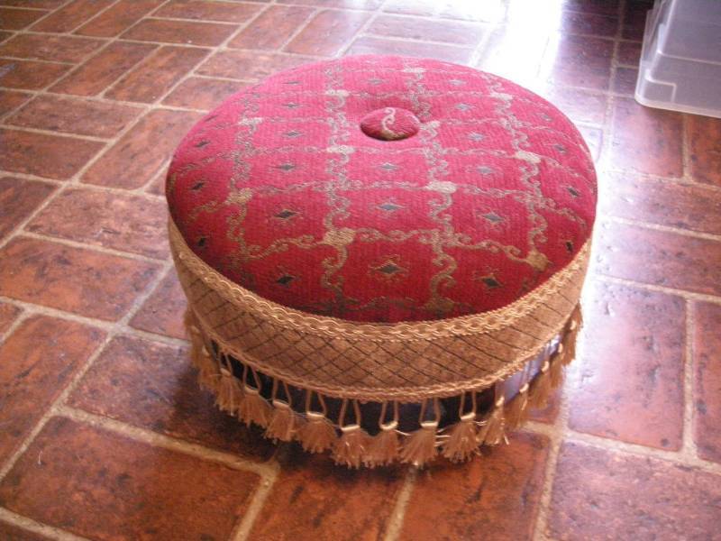 lot 46 image: Vintage Footstool