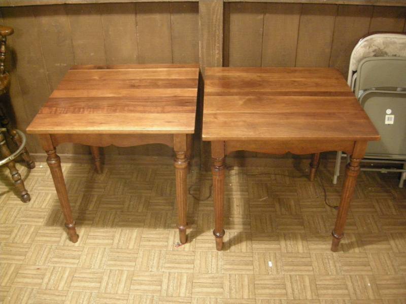 lot 167 image: 2 Vintage Cherry Tables