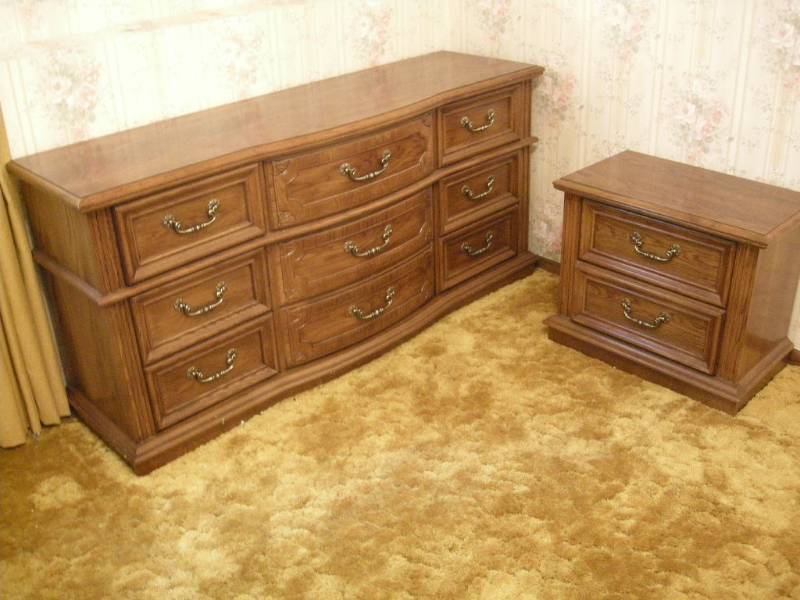 Bassett Dresser And Night Stand K Bid S Best Amazing Antique