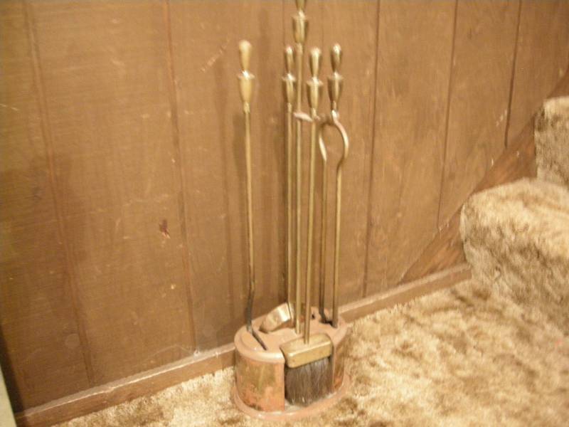 lot 184 image: Vintage Fireplace Set