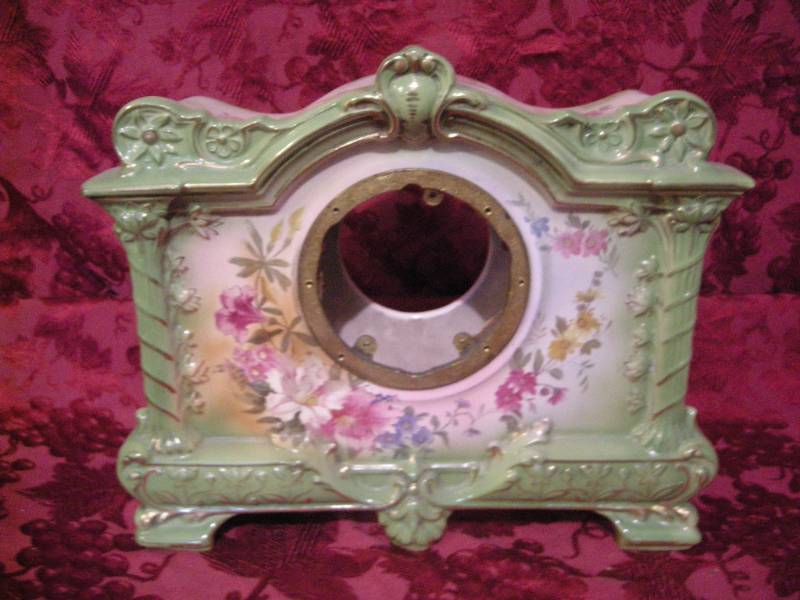 lot 202 image: Antique Royal-Bonn Porcelain Clock Case