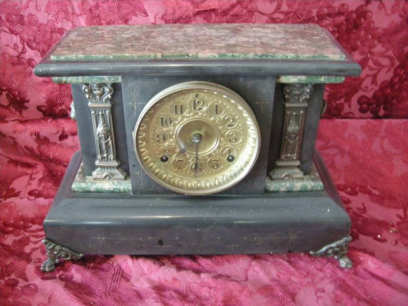 lot 310 image: Antique Seth Thomas Shelf Clock