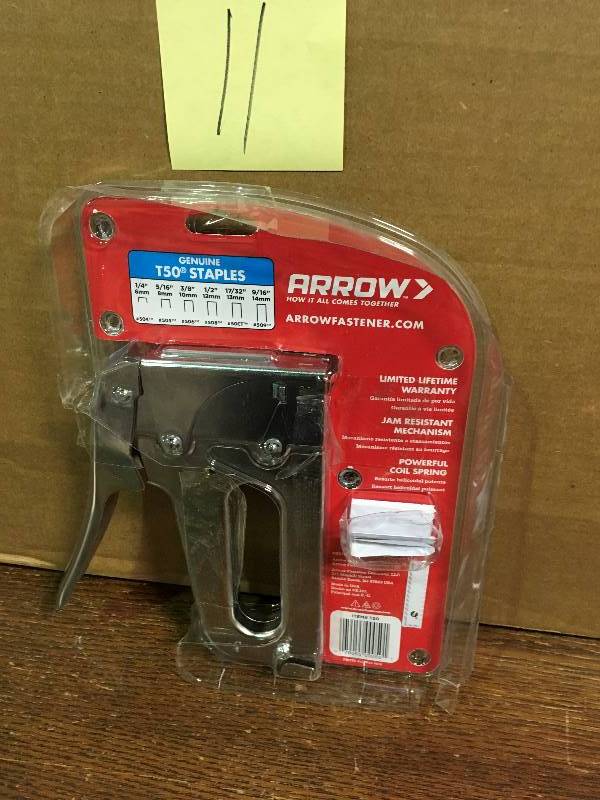 lot 11 image: Arrow T50P T50 Tacker Gun, Steel in good conditions