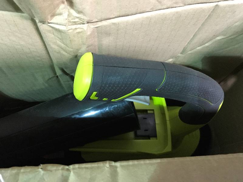 lot 17 image: Ryobi 155 MPH 300 CFM 40-Volt Lithium-Ion Cordless Jet Fan Leaf Blower - Battery and Charger Not Included in working conditions