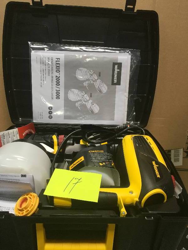 lot 17 image: WAGNER FLEXiO 3000 HVLP Paint Sprayer