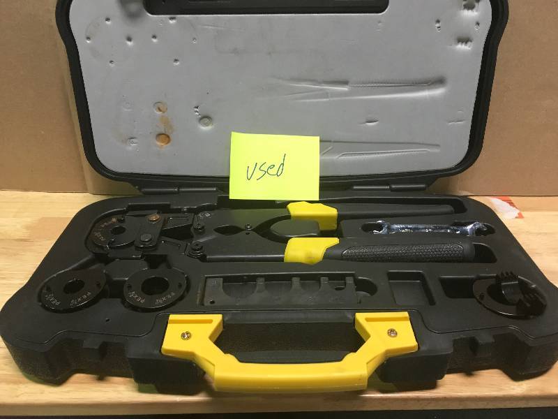 lot 23 image: APOLLO 12 in. and 34 in. PEX Crimp Tool Used in good working cond.