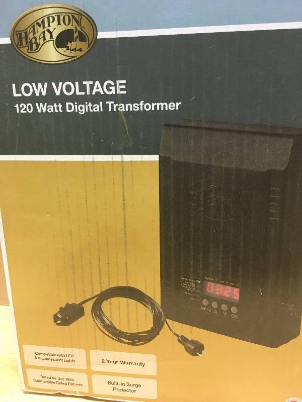 lot 37 image: Hampton Bay Low-Voltage 120-Watt Landscape Transformer