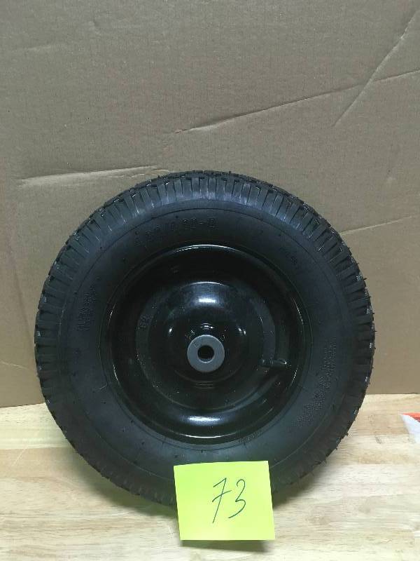 lot 73 image: Martin Wheel 480400-8 LRB Tire and Wheel with 34 in. Bearing for Log SplitterTrailer