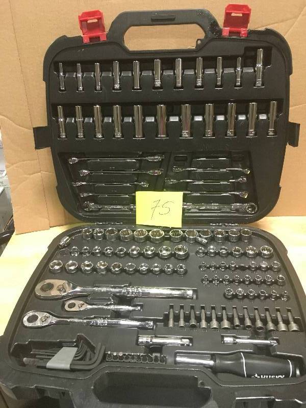 lot 75 image: HUSKY Mechanics Tool Set (134-Piece)